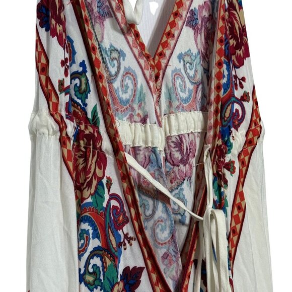 Womens Flying Tomato Gauze Halter Shark Tooth Hem Dress - Size Small - Picture 9 of 10